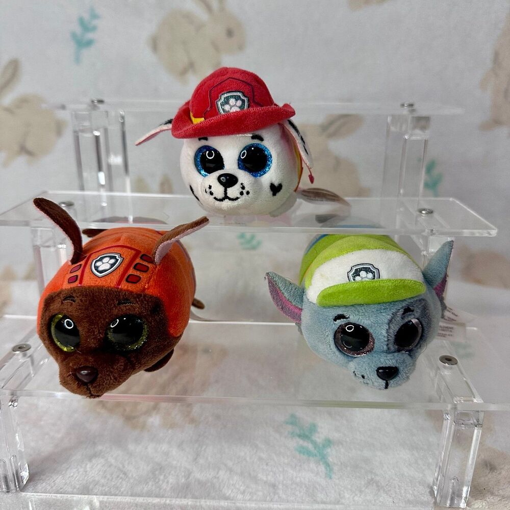Ty Beanie Baby Paw Patrol Stackable Plushies